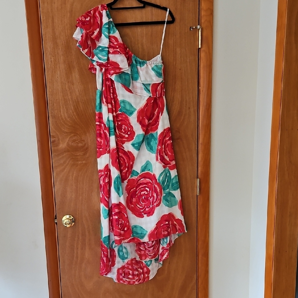 Vinyard Vines Kentucky Derby Floral Dress Sz 12. NWT